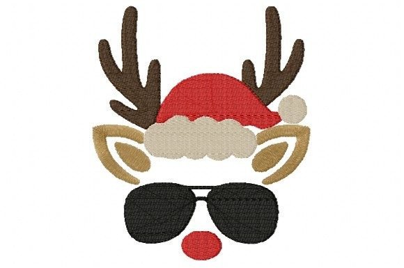 Christmas Reindeer Sunglasses Embroidery Review