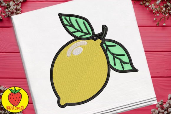 Cute Yellow Lemon: A Seasonal Embroidery Review