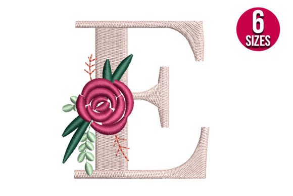 Floral Alphabet E Letter: A Designer Review