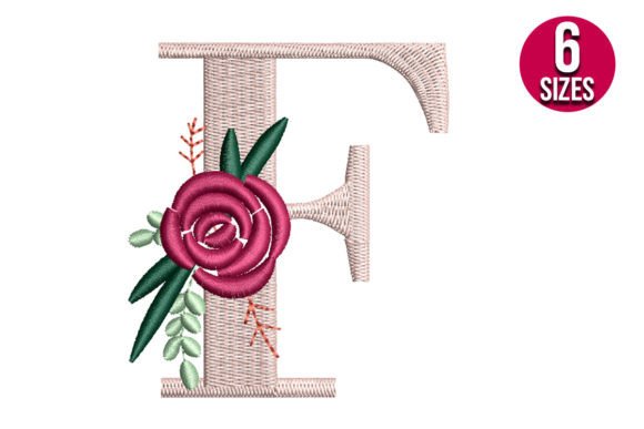 Floral Alphabet F Letter: A Designer's Review
