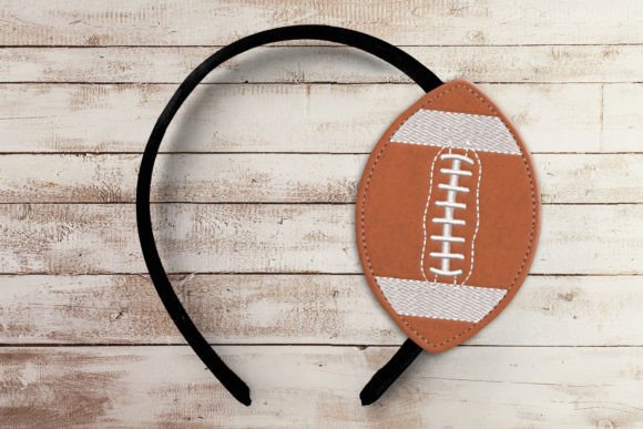 Football ITH Headband Slider Applique Review