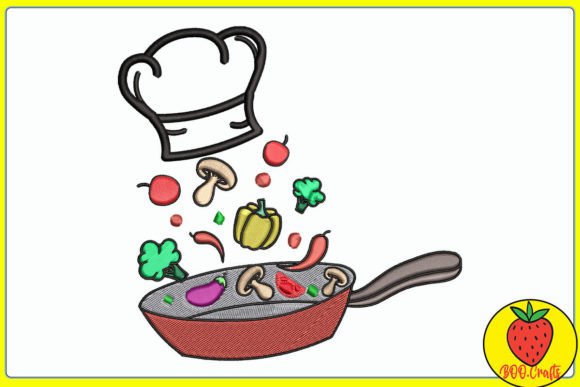 Pan Kitchen Embroidery Design Review for Etsy Sellers