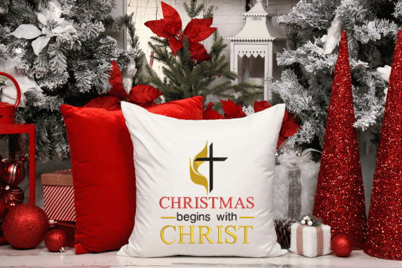 Review: Christmas Begins with Christ Embroidery