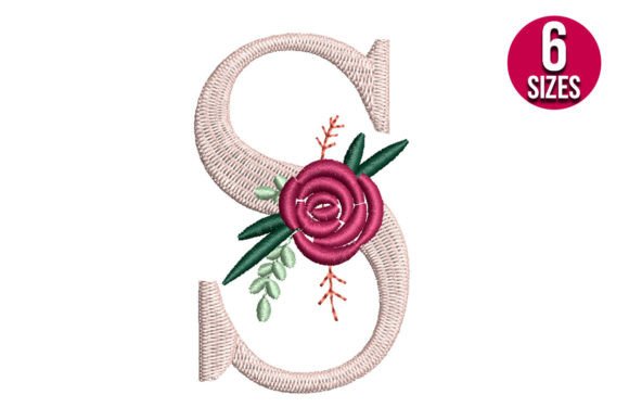 Review: Floral Alphabet S Letter for Custom Gifts