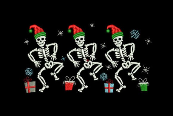 Review: Happy Skeletons at Christmas for Boutique Apparel