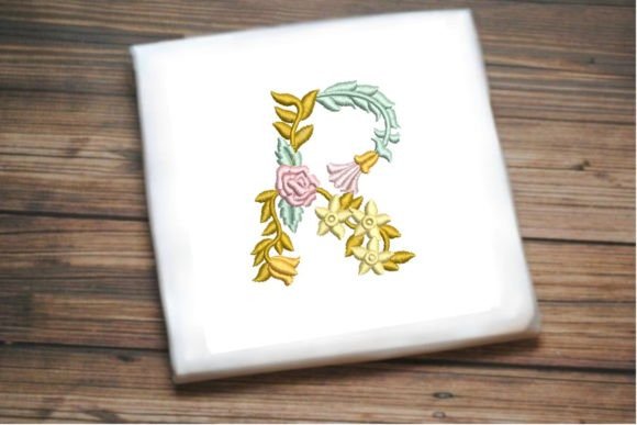 Review: Letter R in Beautiful Flower for Craft Fairs