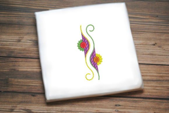 Review: Multicolored Flower Border for Sweatshirts