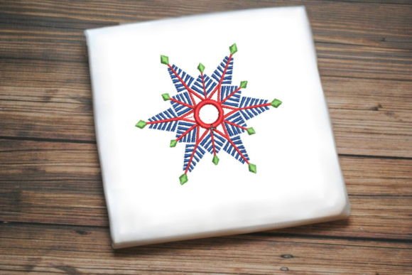 Review: Multicolored Snowflake for Holiday Projects