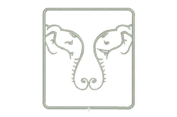 Review: Pair of Stone Elephant Plaques for Embroidery