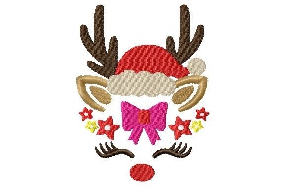 Reviewing Christmas Girl Reindeer with Stars for Merch
