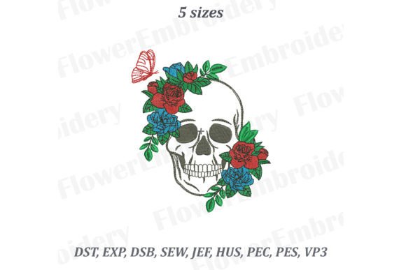 Skull in Flowers: A Designer’s Holiday Review