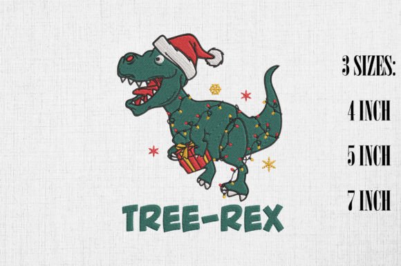 Tree-Rex: A Festive Dino Hit for Craft Fairs